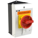 Eaton 3-Pole Surface Mount Isolator Switch IP65, 25A Current, 13 kW Power, 690V AC Voltage 