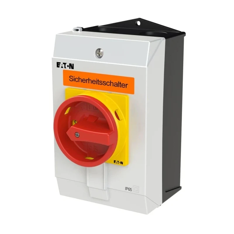 Eaton 3-Pole Surface Mount Isolator Switch IP65, 25A Current, 13 kW Power, 690V AC Voltage 