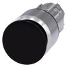 Siemens SIRIUS ACT 3SU10 Series Black Latching Push Button Head, 22 mm Cutout, IP69K IP67 IP66 3SU1050-1AA10-0AA0