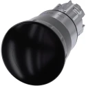 Siemens SIRIUS ACT 3SU10 Series Black Latching Push Button Head 22 mm Cutout IP69K IP67 IP66 3SU1050-1HB10-0AA0
