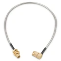 Wurth Elektronik SMA Series RF Coaxial Cable 50 Ω, 152.4 mm Length, White, Terminated 65503603215308