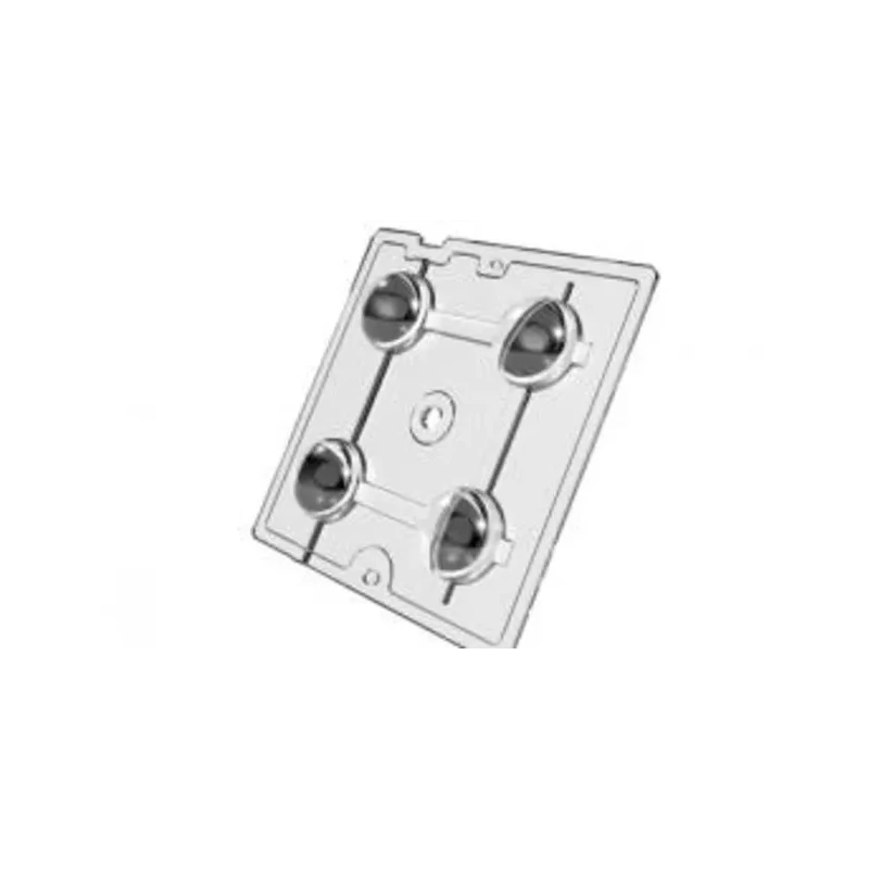 Carclo Mini Hubble Series 4-Way LED Lens, Polymethyl Methacrylate Bubble Lens 50x50mm 12816