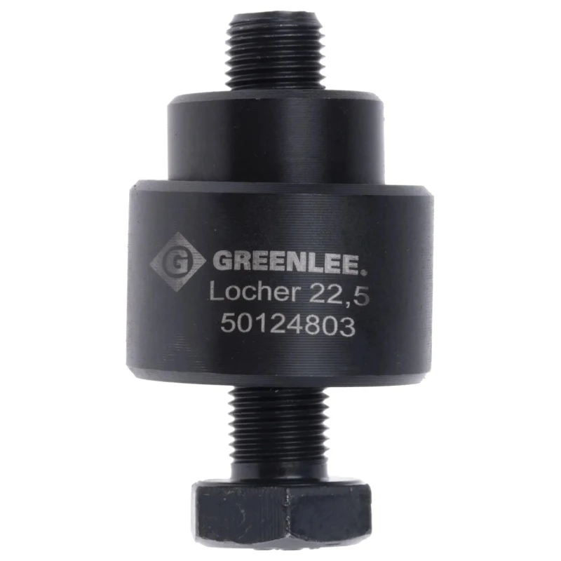 Greenlee Circular Hydraulic Punch & Die Set 22.5 mm Cutting Capacity 1.5 to 3 mm 50124803