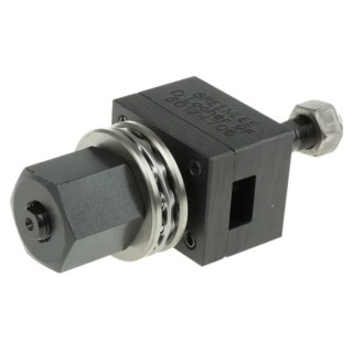 Greenlee Hydraulic 1 Piece Punch & Die Set, 21.3 x 12.9 mm Hole Size, 1.6 mm Cutting Capacity, 9 Way D F Hole Shape 50124706