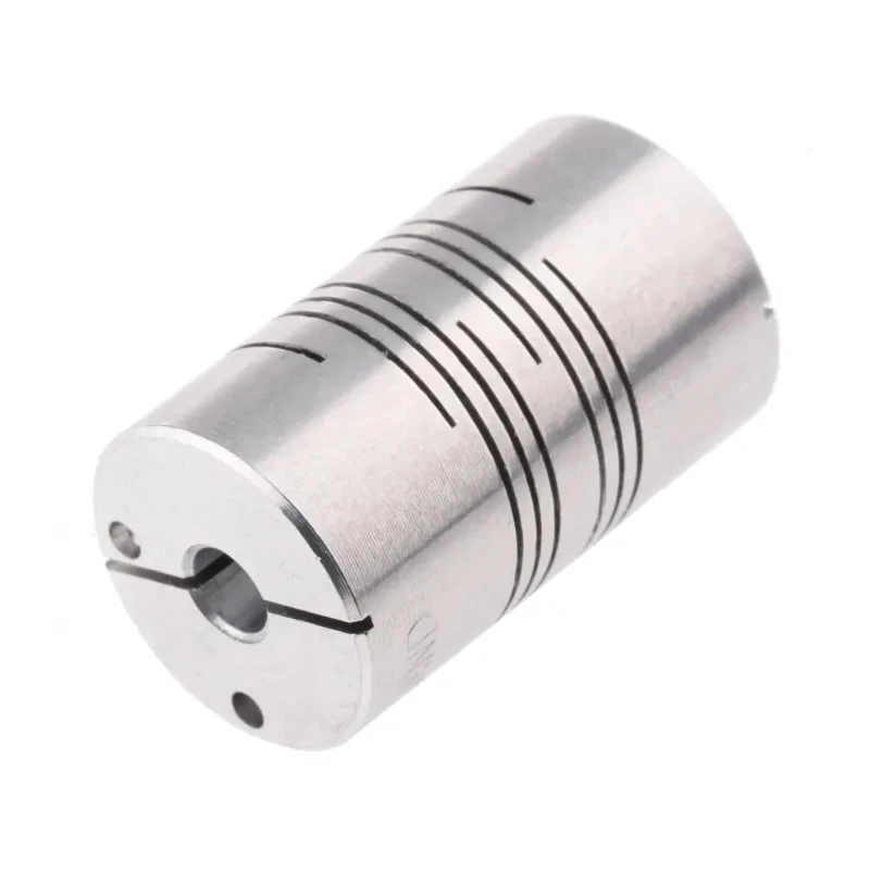 Ruland Aluminium Flexible Shaft Coupler 19.05 mm OD, 5 mm Bore, 31.75 mm Length, Clamp Style, Model FCMR19-5-5-A