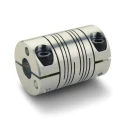 Ruland Aluminium Clamp Style Flexible Shaft Coupler 38.1mm OD 14mm Bore 57.15mm Length FCMR38-14-14-A