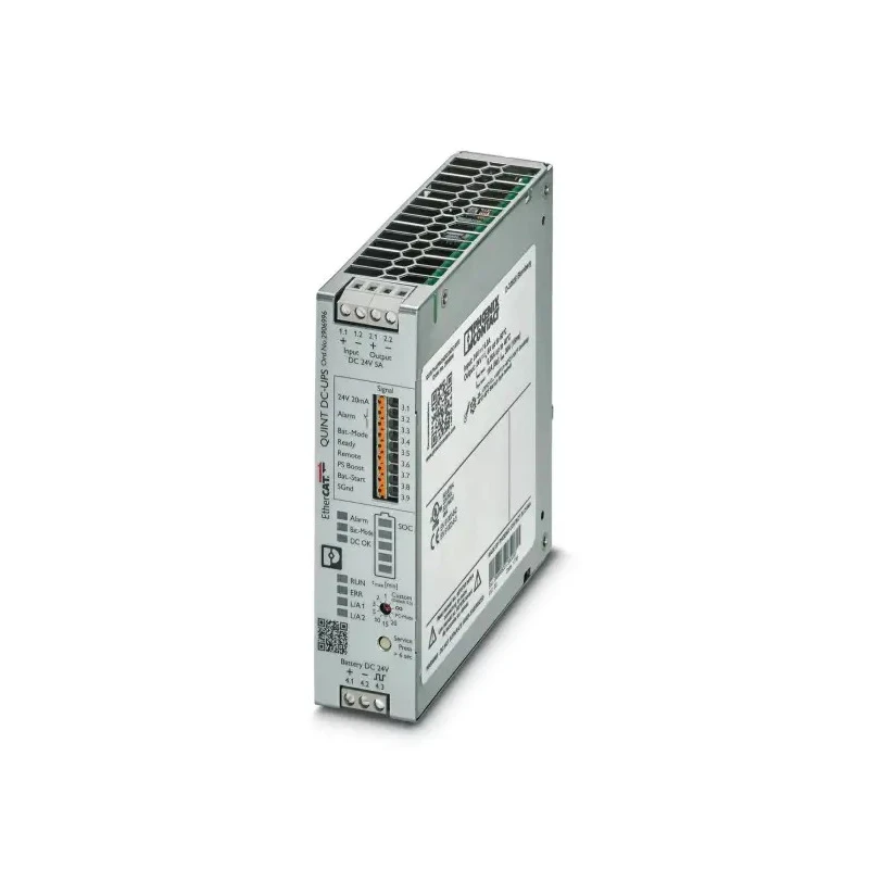 Phoenix Contact Uninterruptible Power Supply QUINT4 240W 18-30 V dc Input 18-32 V dc Output DIN Rail Mount 2906996