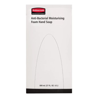 Rubbermaid Commercial Products Foam Soap Hand Cleaner Anti-Bacterial 800 ml Refill 2167904