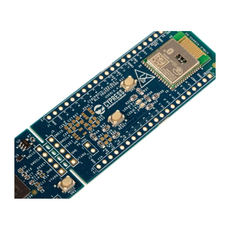 Infineon Cypress Semiconductor PSoC Development Board Dual Core ARM Cortex-M0 and Cortex-M4 CY8CPROTO-063-BLE