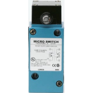 Honeywell Technologies HDLS Series Rotary Head Limit Switch DPDT, IP67, Die Cast Zinc Housing, 240V AC, 10A LS4M2D