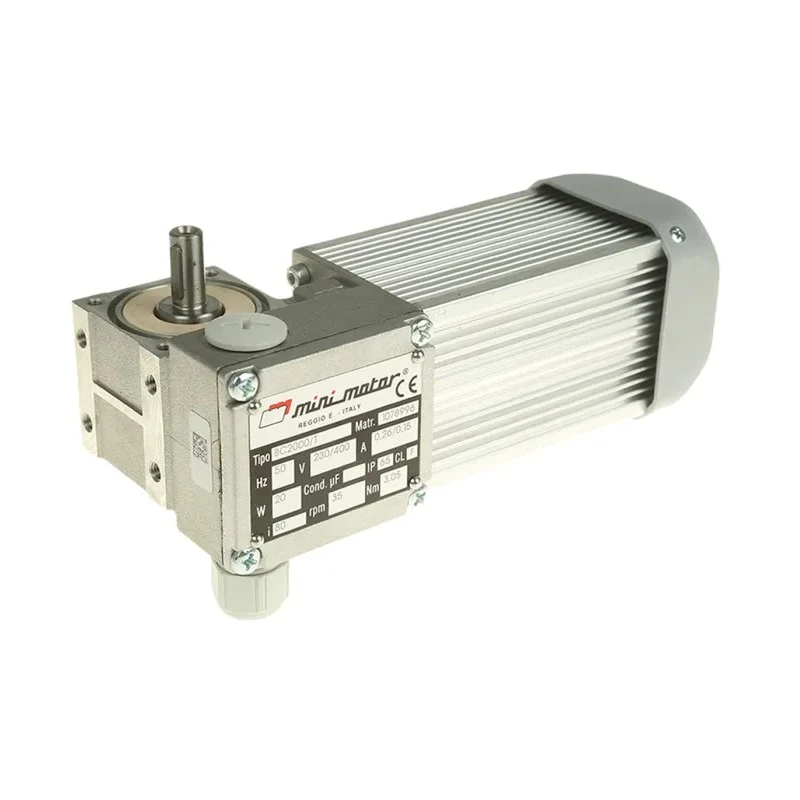 Mini Motor BC2000/T Worm AC Geared Motor 20 W 3 Phase 2-Pole 230V 400 V BC2000