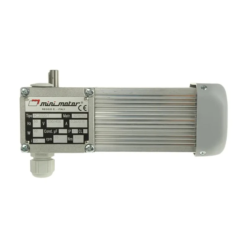 Mini Motor BC2000/T Worm AC Geared Motor 20 W 3 Phase 2-Pole 230V 400 V BC2000
