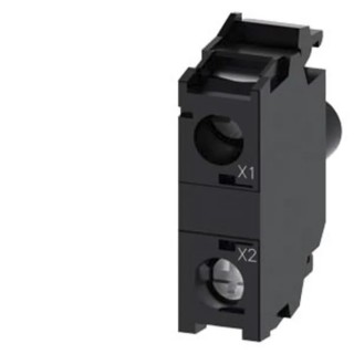 Siemens SIRIUS ACT 3SU14 Series LED Light Block with Integrated LED, 24 V AC/DC, Yellow Light 3SU1401-1BG30-1AA0
