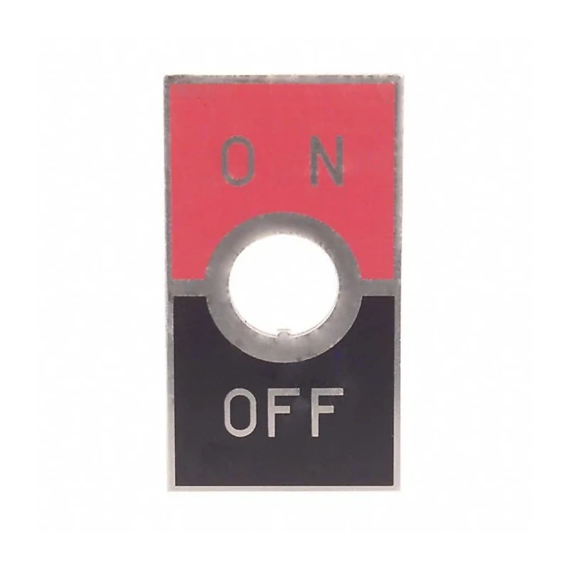 NKK Switches Toggle Switch On-Off Plate for Use with Toggle Switch AT202