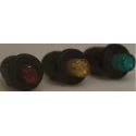 Schurter LDT Series Illuminated Momentary Push Button Switch PCB Mount 19 mm Cutout SPST Red LED IP40 48V 0041.9141.3107