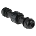 ABB 3 Pole IP68 Rating Cable Main In-Line Connector Male/Female 16A 250V AC IP68 140mm Length Diameter 37mm IP68