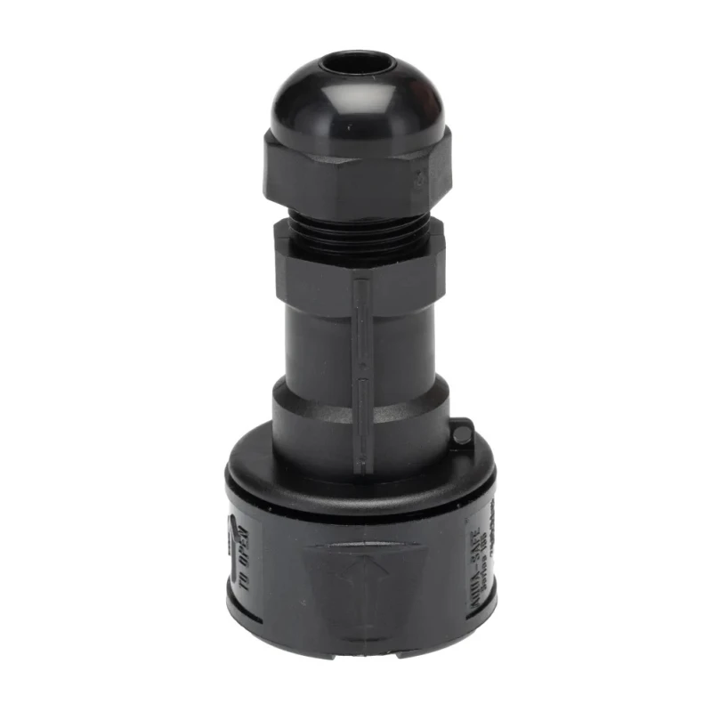 ABB 3 Pole IP68 Rating Cable Main In-Line Connector Male 16A 250V Screw Termination 