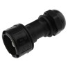 ABB 3 Pole IP68 Rating Cable Main In-Line Connector Male 16A 250V Screw Termination