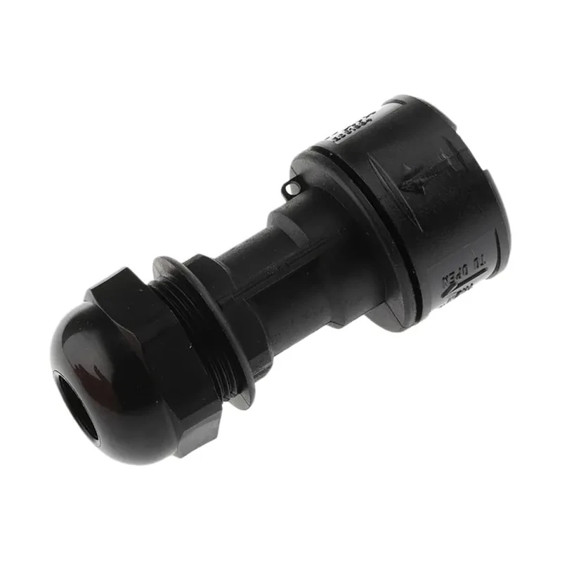 ABB 3 Pole IP68 Rating Cable Main In-Line Connector Male 16A 250V Screw Termination 