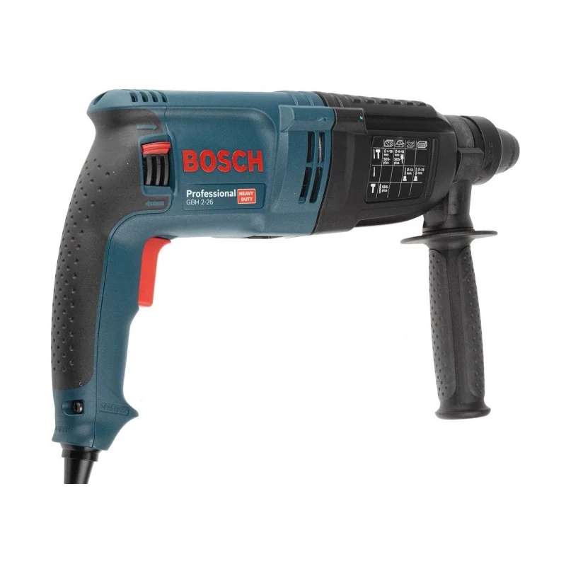 Bosch SDS Hammer Drill 830W, 110V Corded, Brushed Motor, SDS Plus Chuck, Type G British 3-Pin Plug 06112A3060