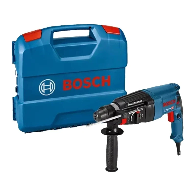 Bosch SDS Hammer Drill 830W, 110V Corded, Brushed Motor, SDS Plus Chuck, Type G British 3-Pin Plug 06112A3060