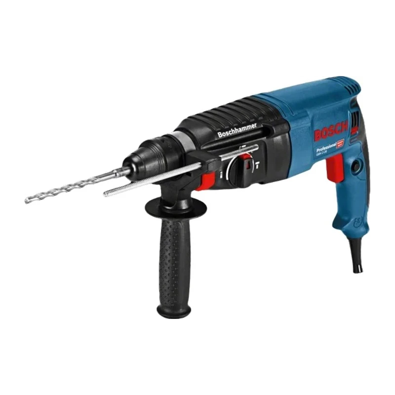 Bosch SDS Hammer Drill 830W, 110V Corded, Brushed Motor, SDS Plus Chuck, Type G British 3-Pin Plug 06112A3060