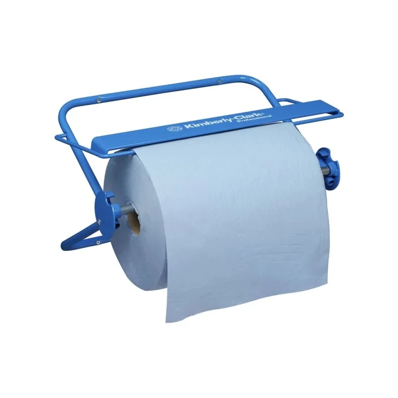 Kimberly Clark Wall Manual Blue Wipe Dispenser Wall Mounting 515mm Width 328mm Height 300mm Depth 6146