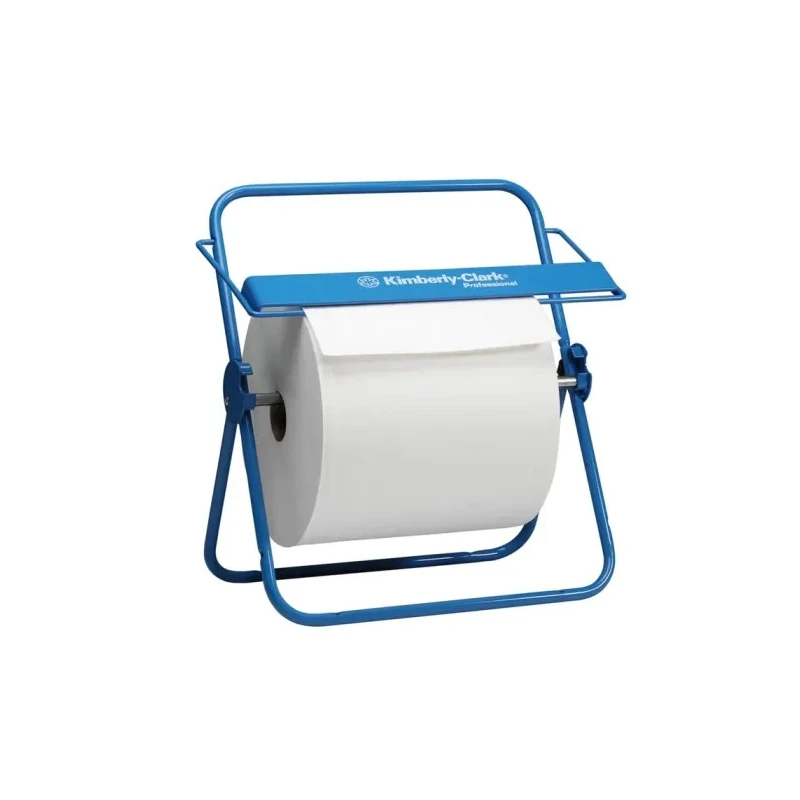 Kimberly Clark Wall Manual Blue Wipe Dispenser Wall Mounting 515mm Width 328mm Height 300mm Depth 6146