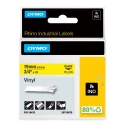 Dymo Black on Yellow Industrial Label Printer Tape 19 mm Width, 5.5 m Length 18433