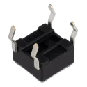 TE Connectivity IP67 Red Tactile Switch Button 1.4 mm SPST 50mA 24 V dc Surface 1825910-7