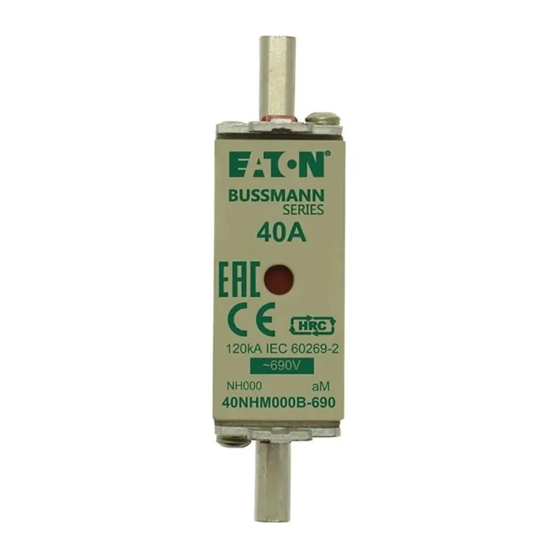 Eaton NH Fuse NH000 40A 690V AC aM Industrial Motor Protection Fuse NH000 NHM 