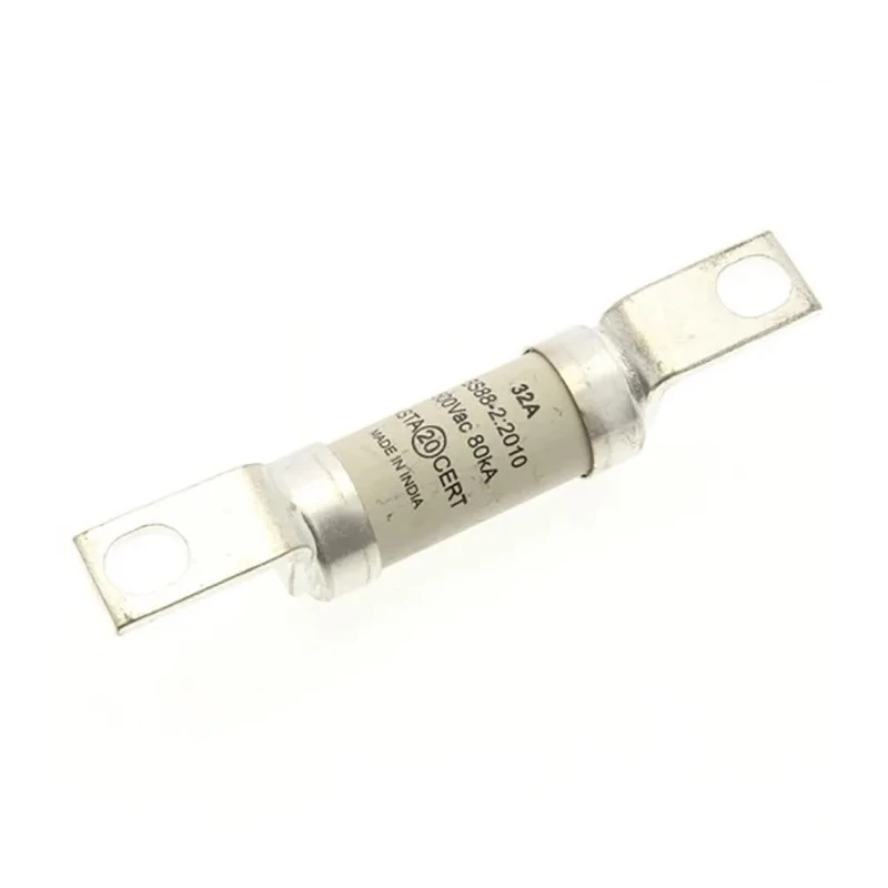 Eaton 32A British Standard Bolted Tag Fuse A4 500V AC, Offset Tag Orientation, 94 mm CEO32