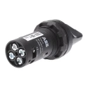 ABB Short Handle Selector Switch SPDT 3 Positions 30 mm Cutout Diameter C3SS1 Series 1SFA619210R1076 C3SS1-10B-11