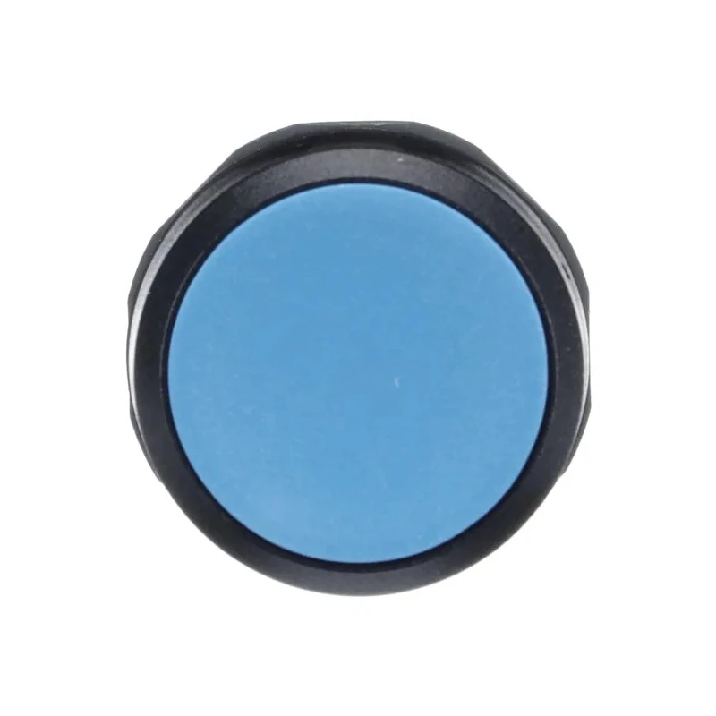 ABB Compact Series Push Button Switch, Maintained, Panel Mount, Blue Actuator, SPST Contact, IP69K, 22 mm Cutout CP2-10L-10