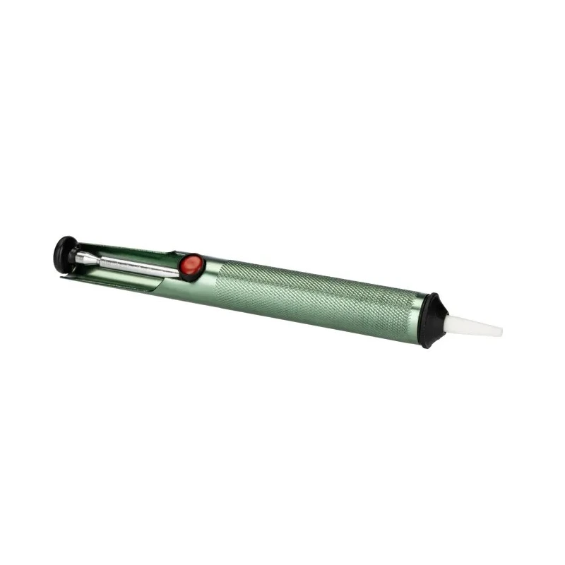 RS PRO Aluminium Desoldering Tool Hand Operated Solder Sucker with PTFE Nozzle 479-4197
