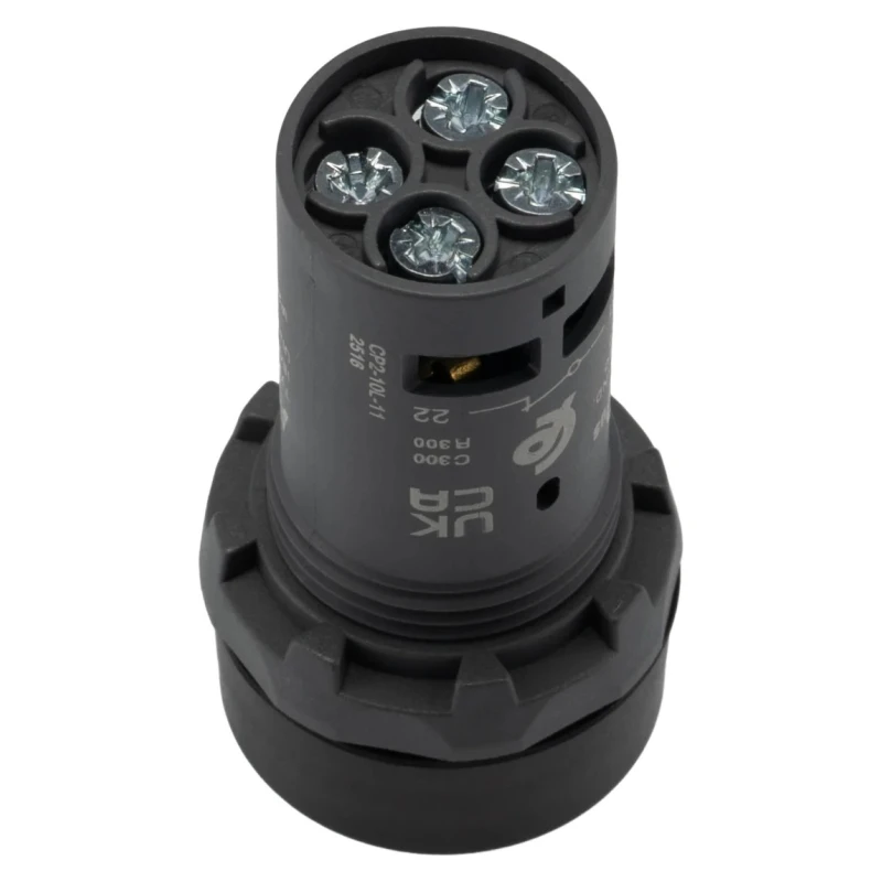 ABB Compact Series Push Button Switch Maintained Panel 22 mm Cutout SPDT IP69K 250 V 240 V 1SFA619101R1074 CP2-10L-11