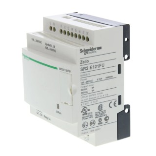 Schneider Electric Zelio Logic Series Logic Module 8-Input Discrete Input 4 Relay Outputs SR2E121FU