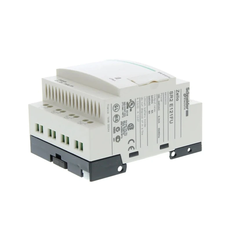Schneider Electric Zelio Logic Series Logic Module 8-Input Discrete Input 4 Relay Outputs SR2E121FU