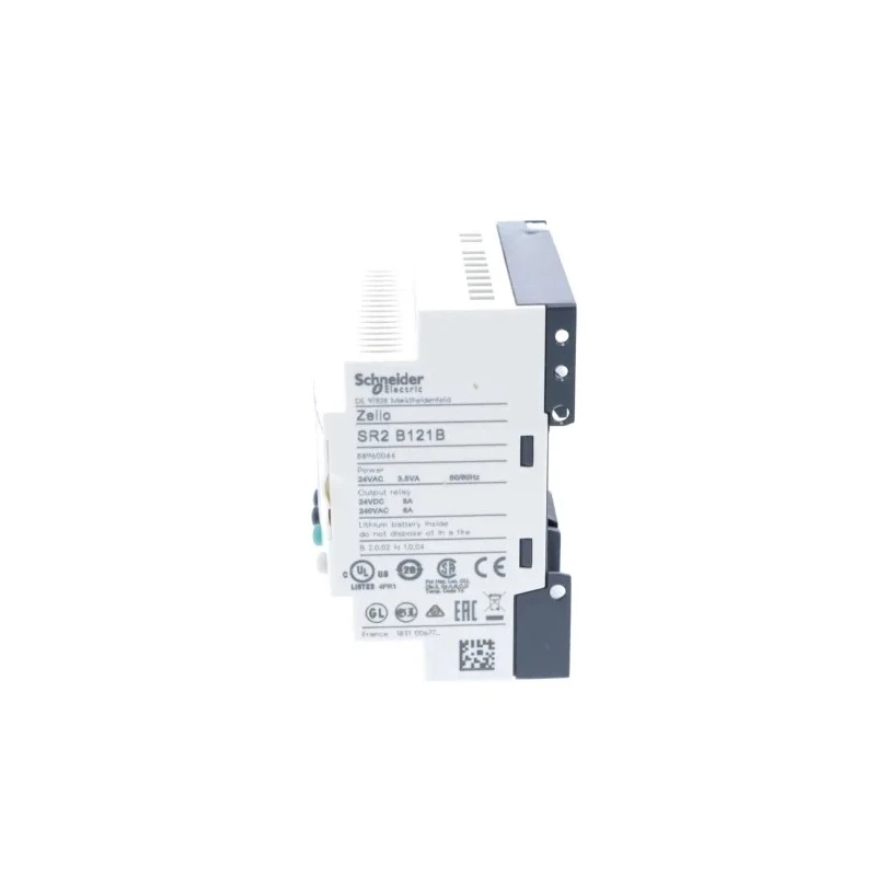 Schneider Electric Zelio Logic Series Logic Module, 8-Input, Discrete Input, 4 Relay Outputs, 24V AC, Display 479-6070