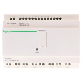 Schneider Electric Zelio Logic Series Logic Module, 12-Input, Discrete Input, 8 Outputs, Relay Output 479-6109