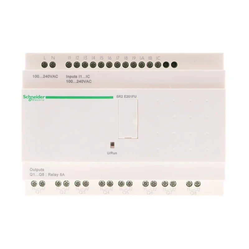 Schneider Electric Zelio Logic Series Logic Module, 12-Input, Discrete Input, 8 Outputs, Relay Output 479-6109