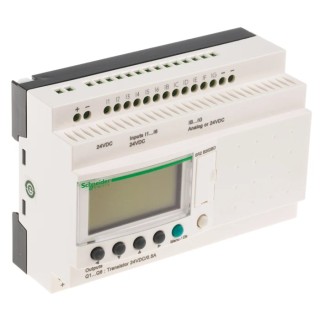 Mitsubishi Zelio Logic Series Logic Module 12-Input Discrete Analogue Input 8 Outputs Transistor Output SR2B202BD