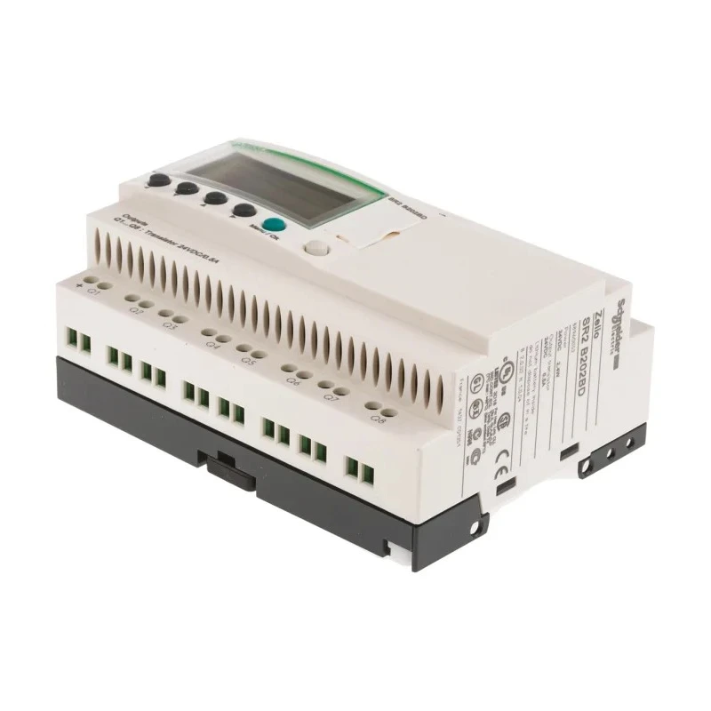 Mitsubishi Zelio Logic Series Logic Module 12-Input Discrete Analogue Input 8 Outputs Transistor Output SR2B202BD