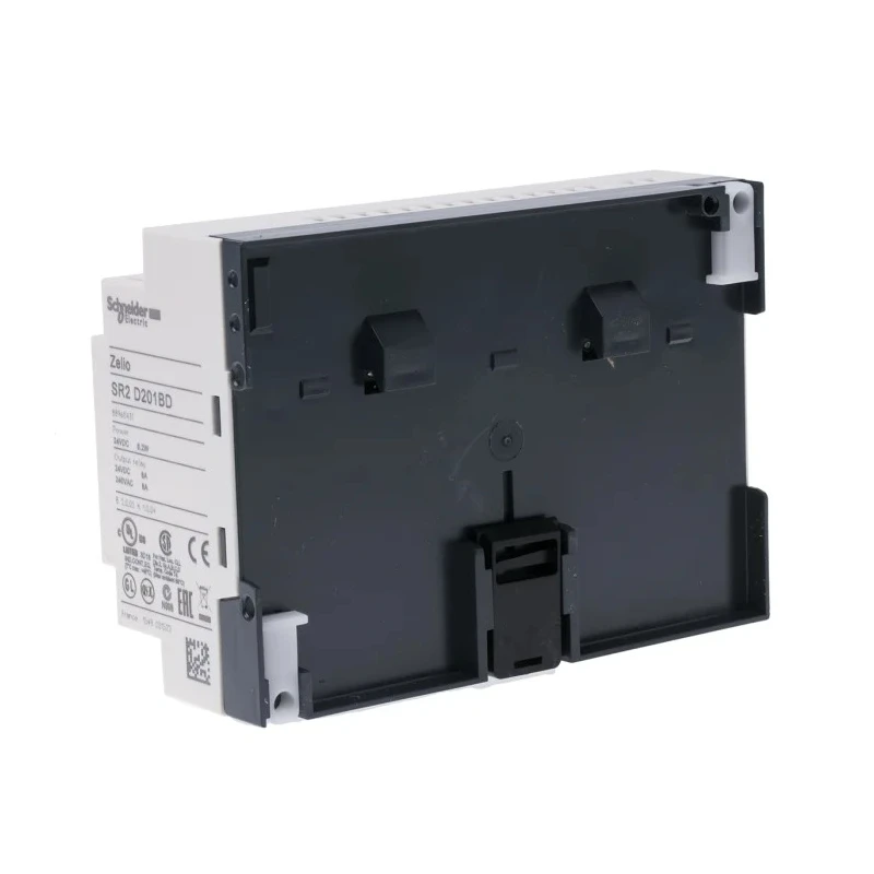 Schneider Electric Zelio Logic Series Logic Module 12-Input Discrete Input 8 Relay Outputs 24V DC DIN Rail Mount SR2D201BD