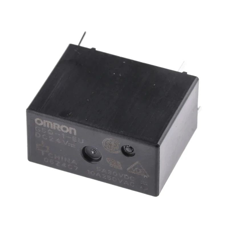 Omron Panel Power Relay 24V DC Coil 10A Switching Current SPDT G5Q-1-EU DC24 (TY)