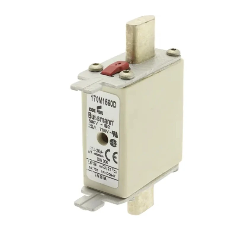 Eaton 20A High-Speed Dual Indication Centred Tag Fuse NH000 690V AC NH000