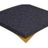 Paulstra Hutchinson Adhesive Backing Rubber Acoustic Insulation 500 mm x 500 mm x 22.5 mm 841005