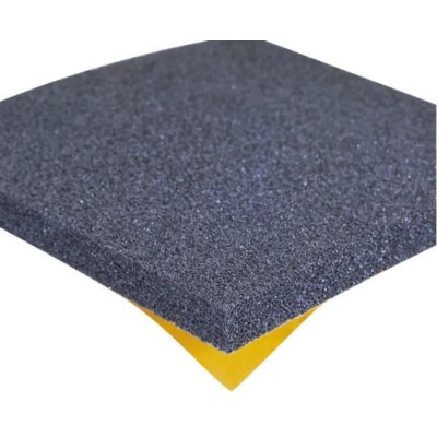 Paulstra Hutchinson Adhesive Backing Rubber Acoustic Insulation 500 mm x 500 mm x 15 mm 841004