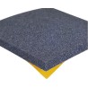 Paulstra Hutchinson Adhesive Backing Rubber Acoustic Insulation 500 mm x 500 mm x 15 mm 841004