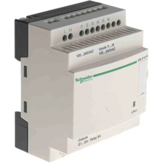 Schneider Electric Zelio Logic Series Logic Module 6-Input Discrete Input 4 Relay Outputs SR2D101FU